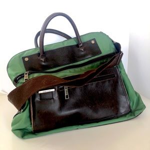 Green Matt and Nat baby bag.